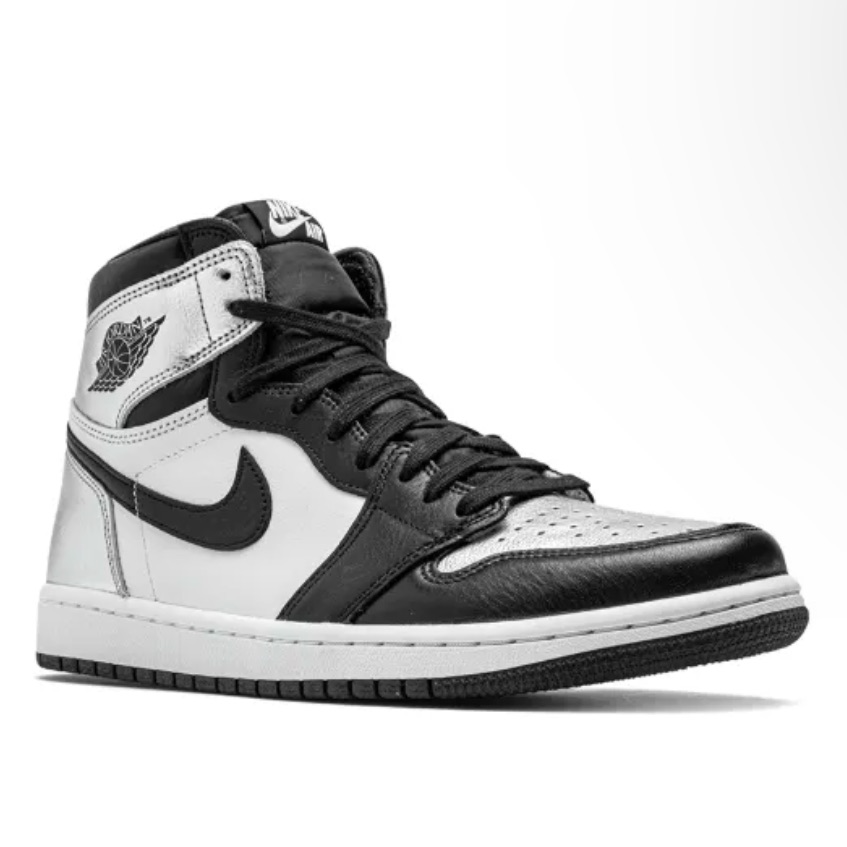 Jordan Air Jordan 1 Retro High Og "Silver Toe" Sneakers 8.5